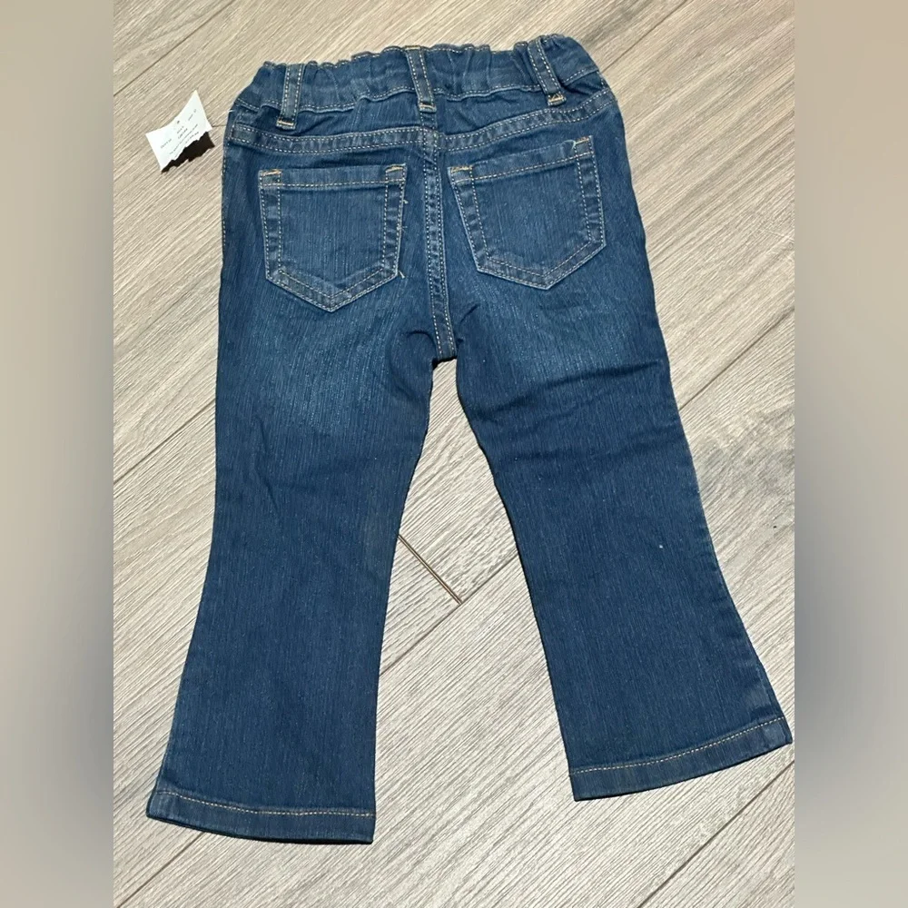 The Children's Place Dark Blue Stretch Bootcut Jeans